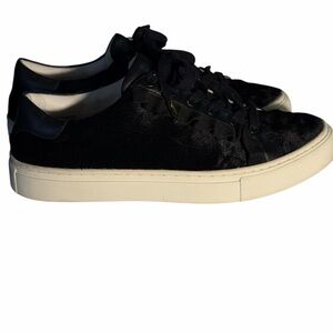 Tory Sport by Tory Burch Calf Fur Ruffle Sneakers